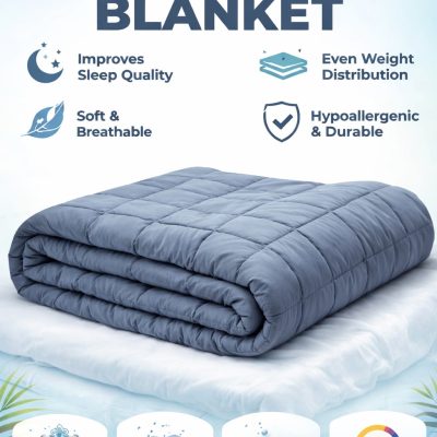 Luxury Quilted Weighted Blanket