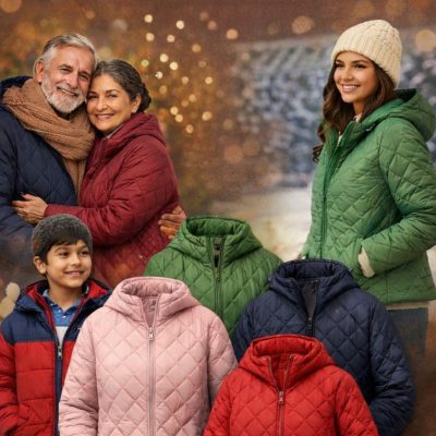 Premium Quilted Jacket – Designed for Extreme Cold